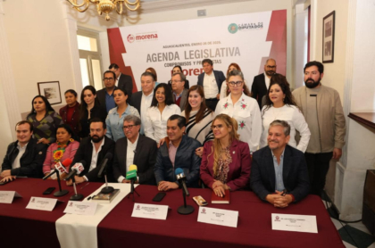 Luis Humberto Fernández Fuentes participa en reunión para definir agenda legislativa en Aguascalientes