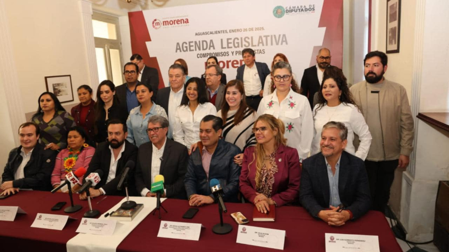 Luis Humberto Fernández Fuentes participa en reunión para definir agenda legislativa en Aguascalientes