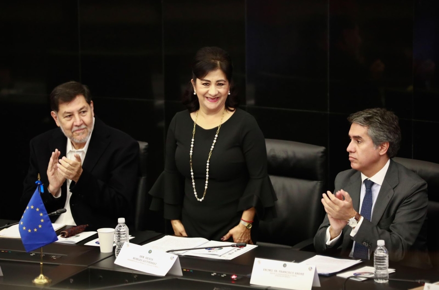 Beatriz Robles asume la presidencia de la Comisión Parlamentaria Mixta México-Unión Europea