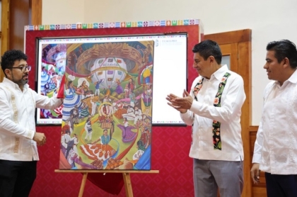 Presentan la imagen oficial de la Guelaguetza 2025: “Lazos de fraternidad”