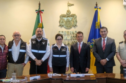Jalisco y Gobierno Federal refuerzan coordinación en gestión de riesgos