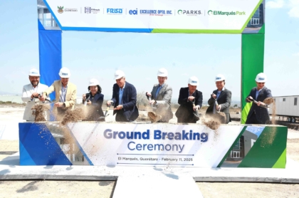 Colocan primera piedra de EOI Electronics en Querétaro: inversión de 70 mdd y 800 empleos