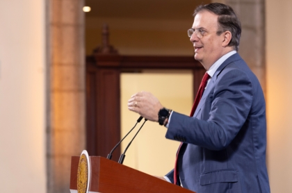 Ebrard: México defenderá integración económica ante aranceles de Trump