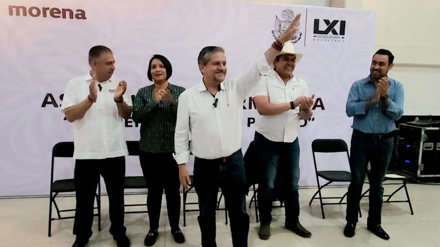 Luis Humberto Fernández destaca las Reformas del Pueblo en Pedro Escobedo