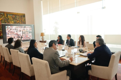 Canciller De la Fuente refuerza estrategia de protección a connacionales en EE.UU.