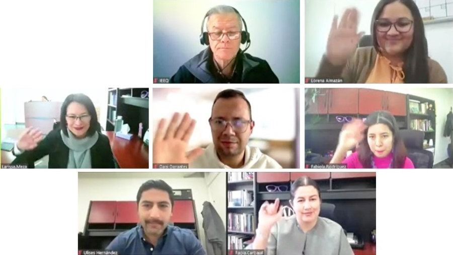 Reconocen desempeño del personal del IEEQ en el Servicio Profesional Electoral Nacional