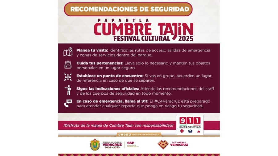 Cumbre Tajín 2025 será gratuita y fortalecerá la identidad de los pueblos originarios