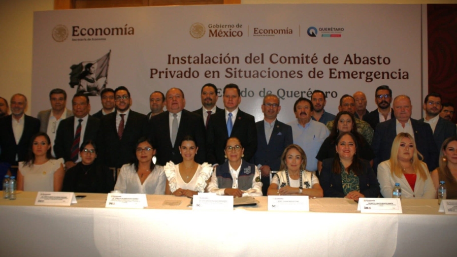 Querétaro refuerza coordinación para garantizar abasto en emergencias con la instalación del Comité de Abasto Privado
