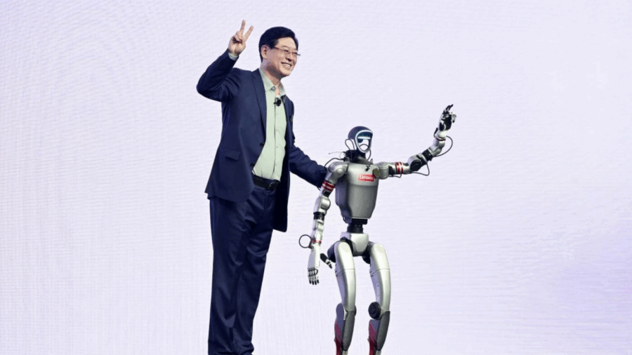 Lenovo presenta su primer robot humanoide y redefine el futuro de la inteligencia artificial