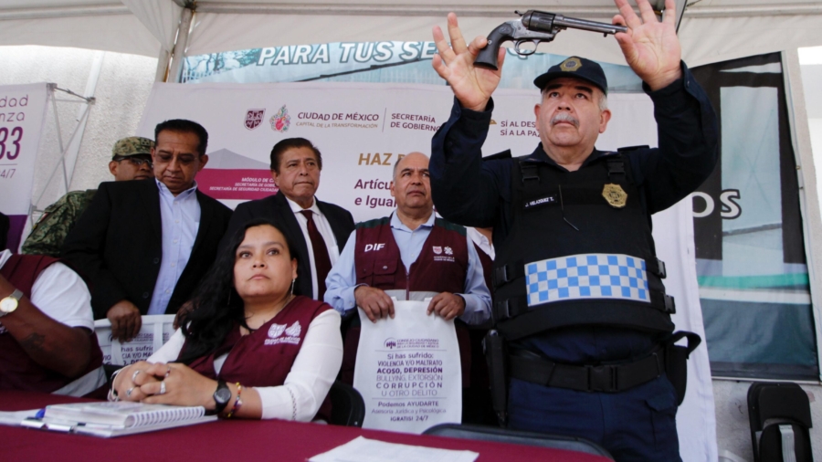 Inicia operaciones nuevo módulo del programa “Sí al Desarme, Sí a la Paz” en Venustiano Carranza
