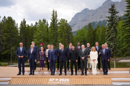 Sheinbaum propone en el G7 una Cumbre Mundial por el Bienestar Económico y la Paz