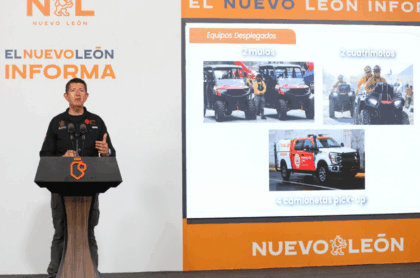 Refuerzan lazos Nuevo León y Texas con segundo despliegue internacional de Protección Civil