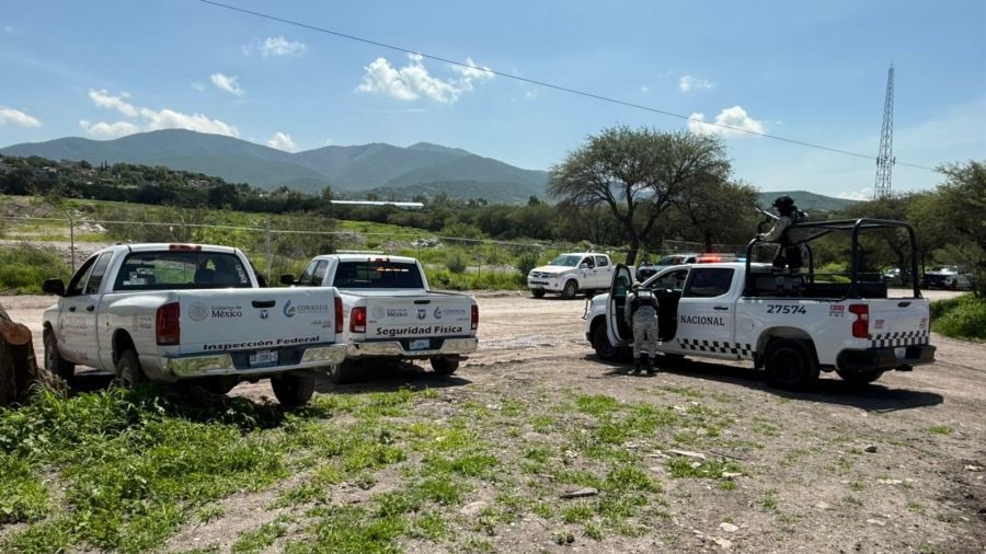 CONAGUA y Guardia Nacional refuerzan operativos contra pozos clandestinos en Querétaro