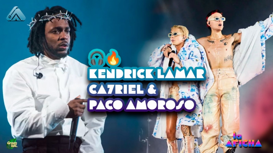 🎧🔥 Kendrick Lamar y CA7RIEL & Paco Amoroso: Dos generaciones, un mismo escenario. Hip-hop y caos elegante en CDMX