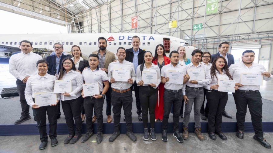 Querétaro y TechOps impulsan formación de talento humano especializado en aeronáutica