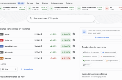 Google renueva Google Finance con IA avanzada y noticias en tiempo real