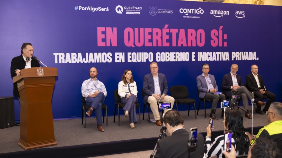Amazon y Gobierno de Querétaro lanzan programa para recuperar 128 millones de litros de agua