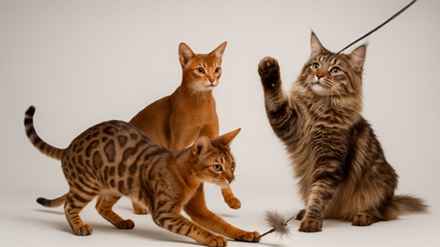 🐾 Les Trois Races de Chats Vedettes de 2025 : Beauté, Caractère et Popularité