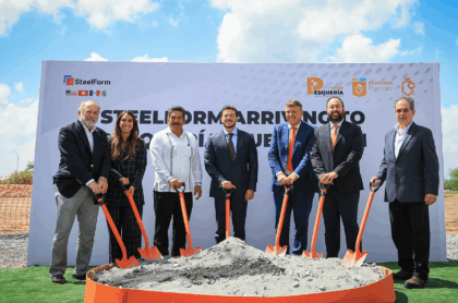 Nuevo León arranca construcción de planta Steelform y alcanza récord histórico en inversión extranjera