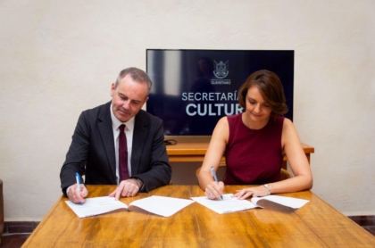Querétaro y Reino Unido sellan alianza para impulsar la economía creativa