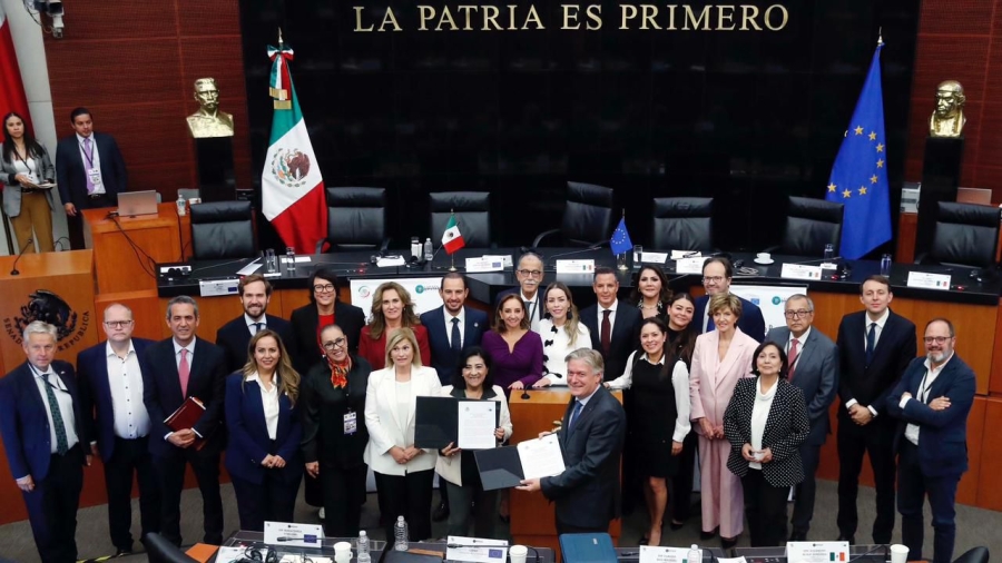 México y la Unión Europea, más cerca del nuevo Acuerdo Global: Bety Robles lidera histórica reunión parlamentaria