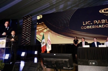 Gobierno de Jalisco reafirma su apoyo al sector de la construcción y reconoce a líderes industriales