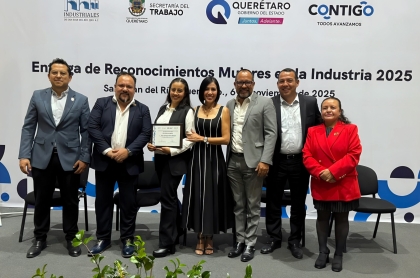 Reconocen a mujeres líderes del sector industrial en San Juan del Río