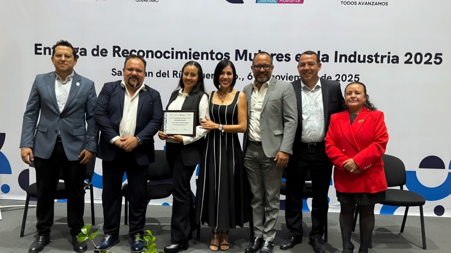 Reconocen a mujeres líderes del sector industrial en San Juan del Río