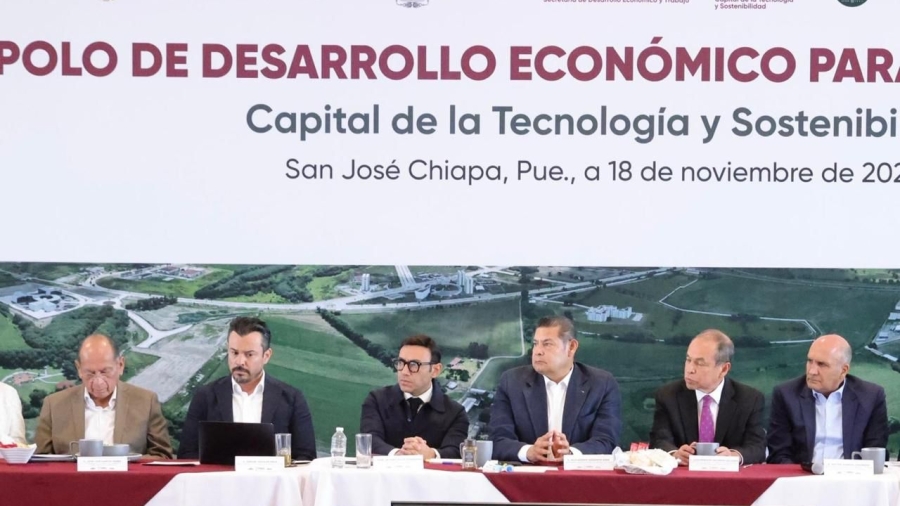 Puebla proyecta 20 mmdp y 20 mil empleos con el Polo de Desarrollo para el Bienestar