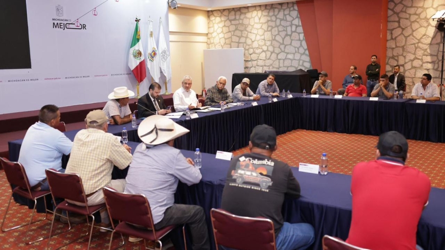 Arroceros de Michoacán agradecen a Bedolla apoyo en precios de garantía