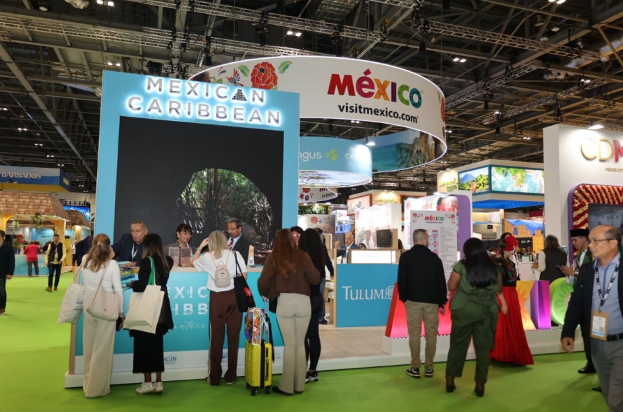 Caribe Mexicano consolida su liderazgo turístico con éxito en WTM Londres 2025