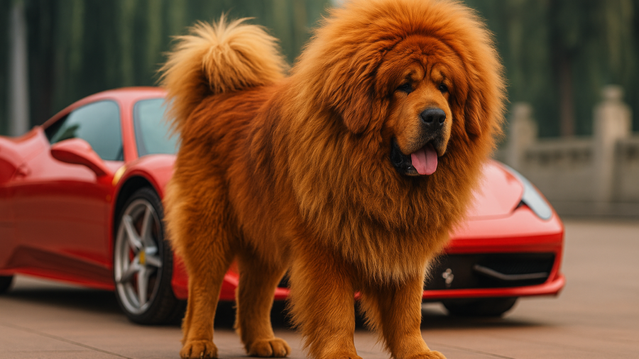 El Mastín Tibetano: El Linaje Canino que Despertó la Fiebre del Lujo en China