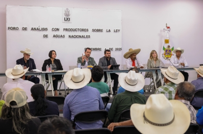 Querétaro abre debate local sobre la nueva Ley de Aguas Nacionales y sus impactos en el campo