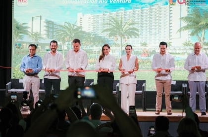 Riu Ventura abre en Cancún: Mara Lezama destaca inversión turística y 400 nuevos empleos