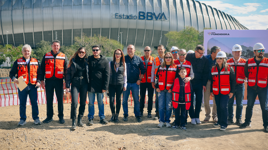 Samuel García y Gabriela Cuevas supervisan avances del Parque del Agua rumbo al Mundial 2026