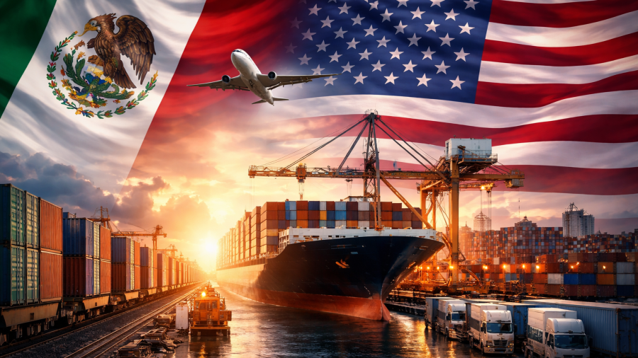 México resiste y avanza: cómo el comercio con Estados Unidos rompió récords en 2025 pese a los aranceles de Trump