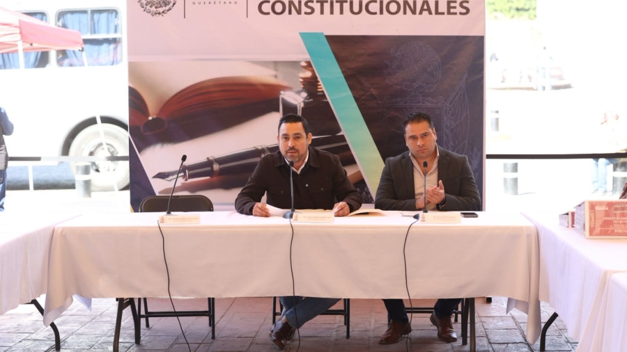 Descentralizan trabajo legislativo en Querétaro: Comisión de Puntos Constitucionales traslada sesiones a delegaciones