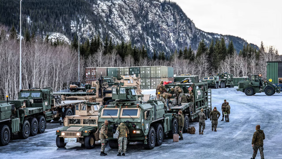 Marines de Estados Unidos afinan preparación para ejercicio invernal de la OTAN en Noruega