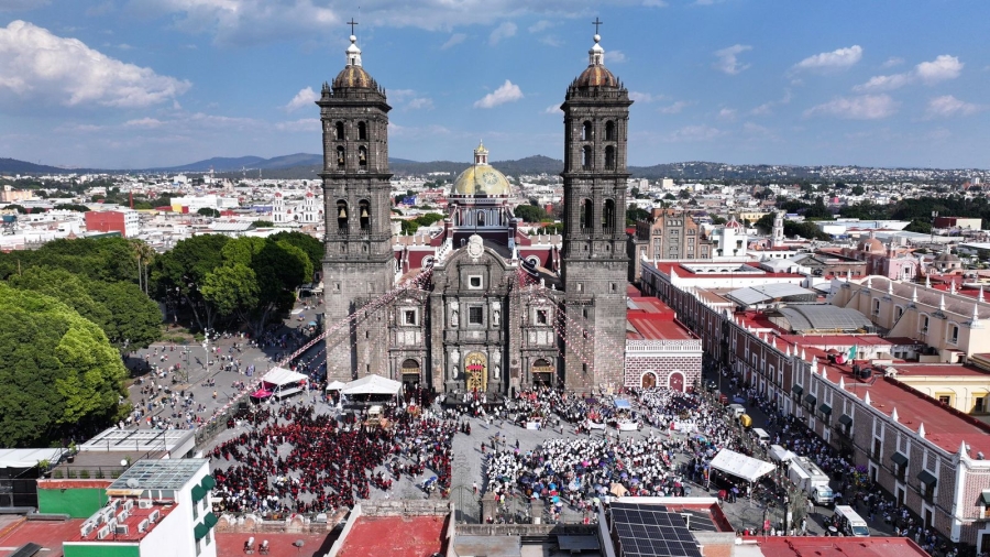Helicópteros, drones y un regaño a los alcaldes: Armenta asume el control del operativo de Semana Santa