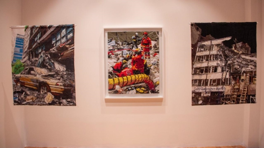 El sismo de 2017 como lienzo del duelo: Gustavo Villegas alista exposición simultánea en el MACQ y Galería Libertad