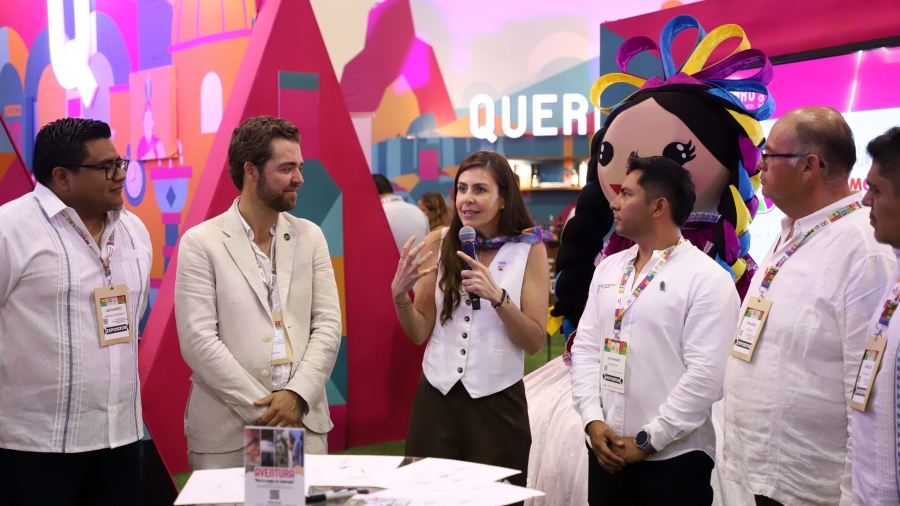 Querétaro teje poderosa red de alianzas en el Tianguis Turístico 2026