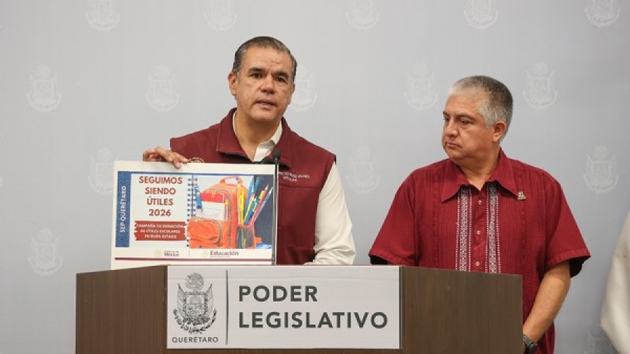 Educación sin colores: Congreso de Querétaro y SEP lanzan colecta de útiles para 12 mil niños de zonas marginadas