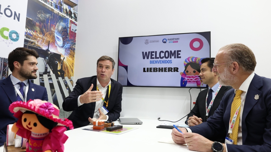 Querétaro diversifica su industria: La gigante alemana Liebherr instalará centro de servicio para maquinaria pesada