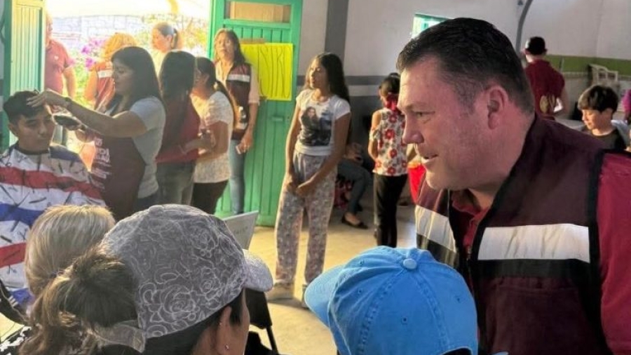 Menos discurso y más territorio: «Güero» Inzunza acerca 15 servicios gratuitos a familias de Visthá