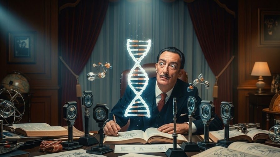 Más allá de la locura: El genio científico y filosófico de Salvador Dalí que la televisión no supo entender