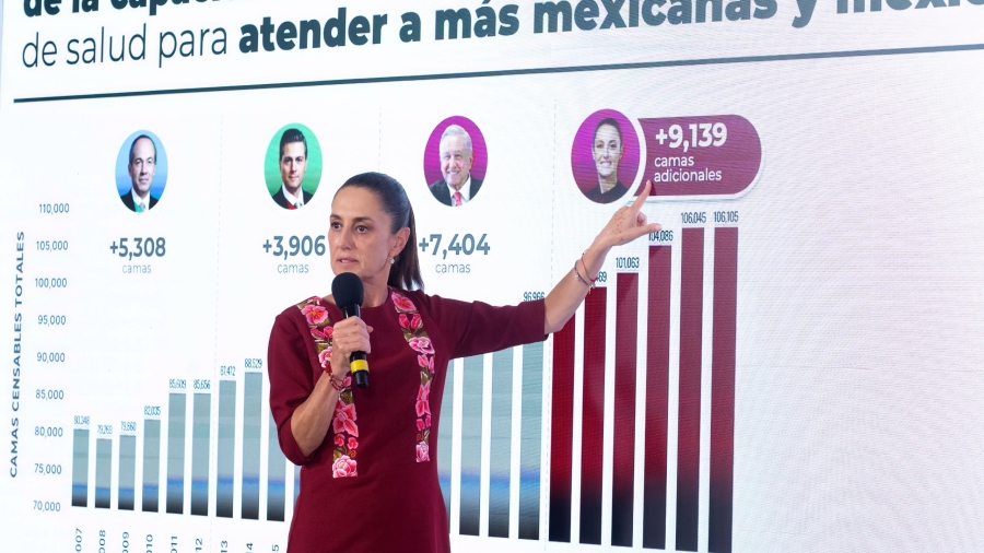 Histórica expansión de salud: Sheinbaum proyecta la creación de más de 16 mil nuevas camas de hospital para 2030