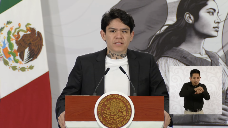 Junior H en Palacio Nacional: La voz de los «corridos» se une a Sheinbaum por una cultura de paz
