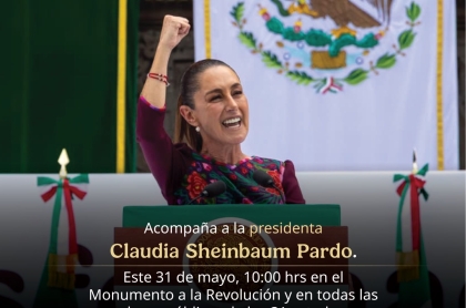 La plaza como parlamento: Sheinbaum convoca a informe nacional a dos años de su triunfo histórico