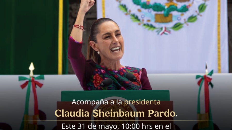 La plaza como parlamento: Sheinbaum convoca a informe nacional a dos años de su triunfo histórico