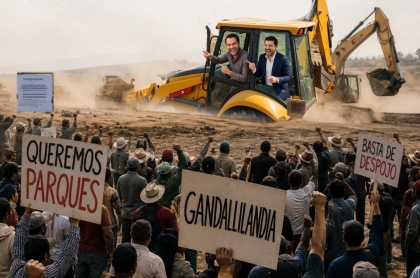 Tequisquiapenses bautizan como «Gandallilandia» colonia que impone Héctor Magaña